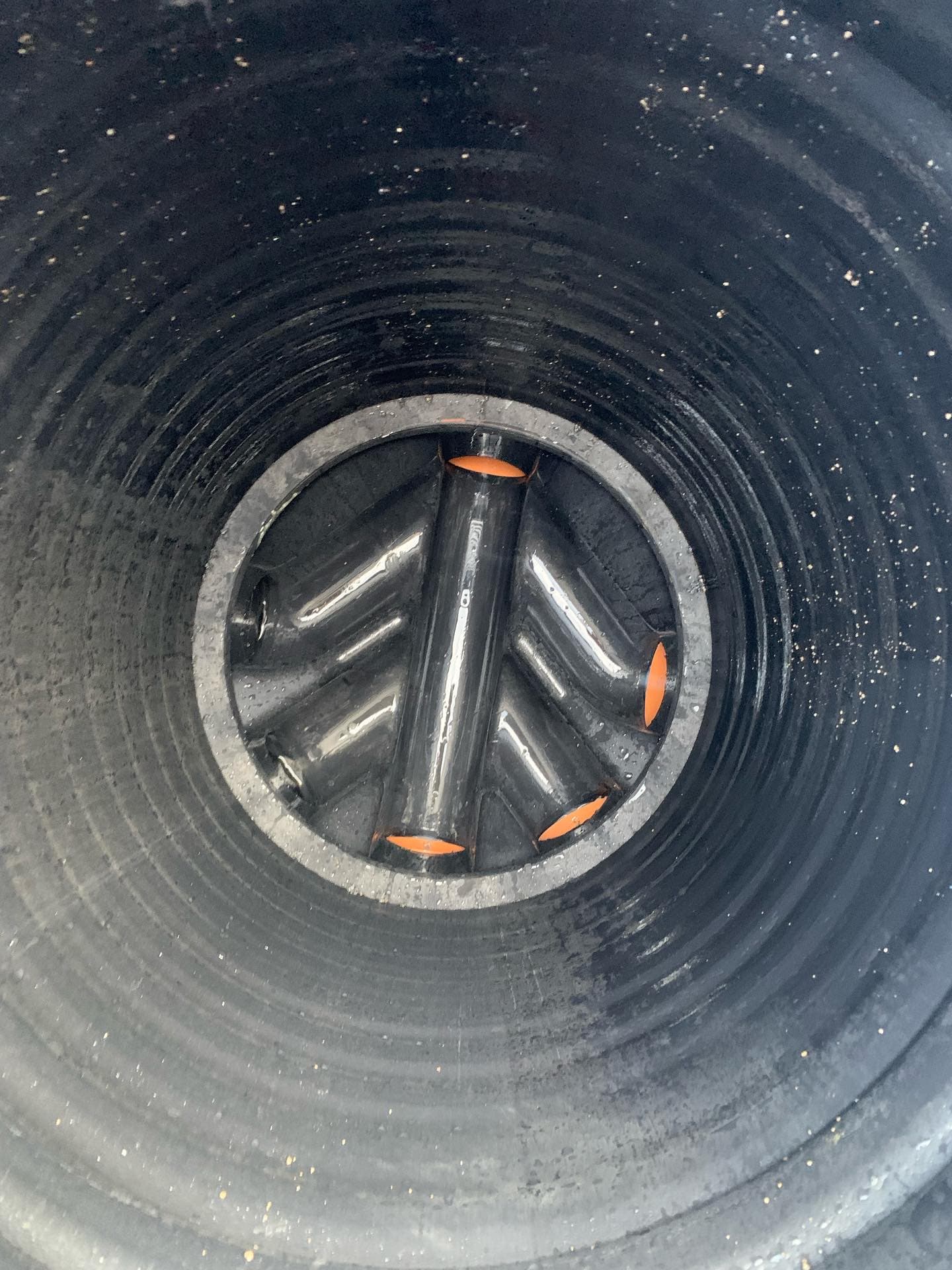 Clean drain after jet cleaning — no longer blocked