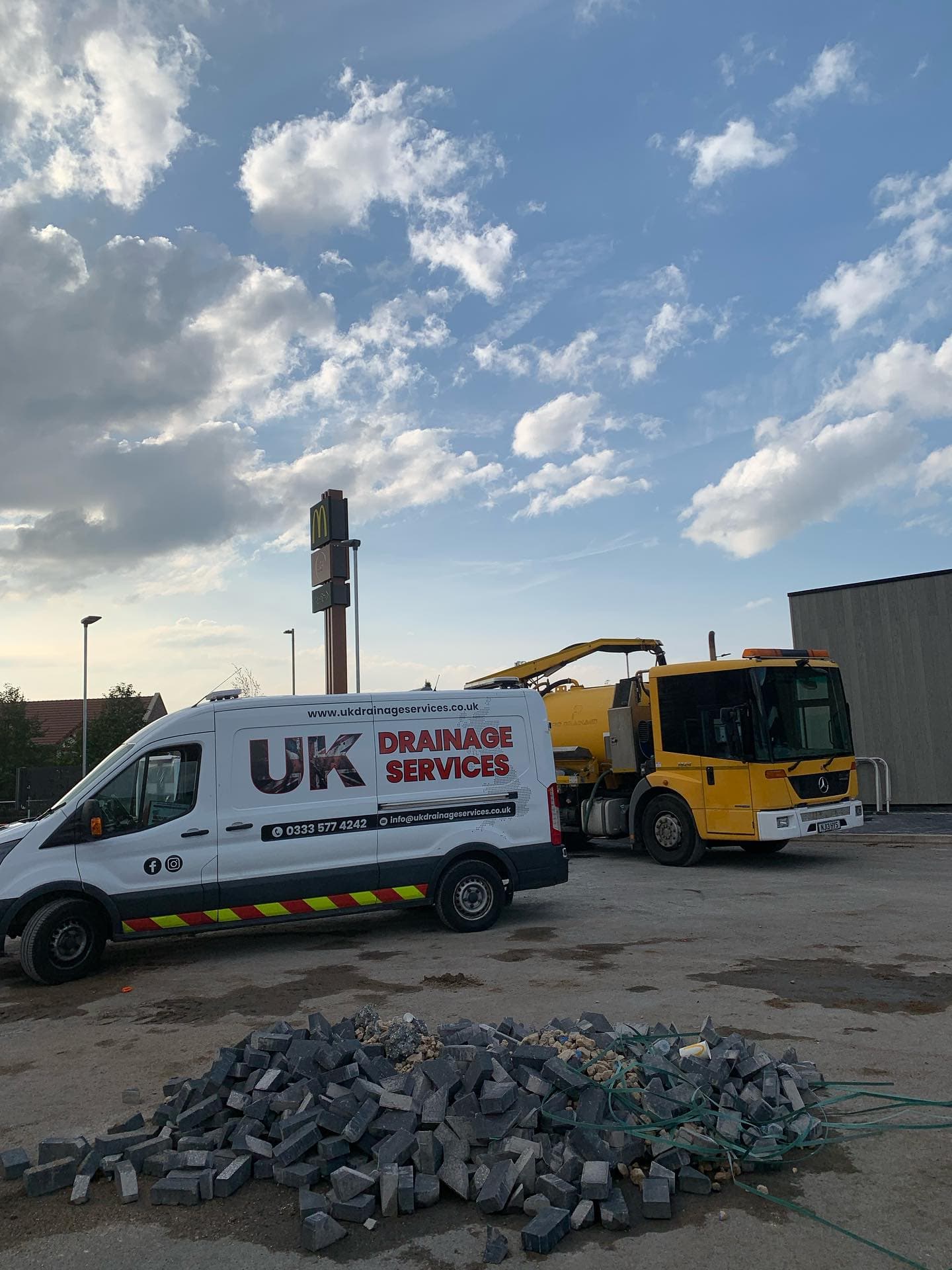 Full Site Jet Clean — McDonald's Dinnington